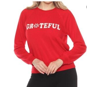 PJ Salvage Vibrant Red Lounge Top